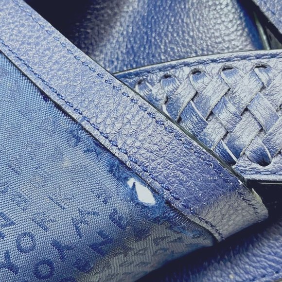 [Kate Spade] Blue Leather Multi-Carry Designer Handbag - Picture 10 of 11